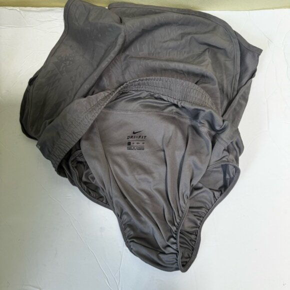 Nike NEW Tempo Dri Fit Lightweight Shorts Mesh Side Stretch Pocket Run Gray XS - Picture 5 of 16